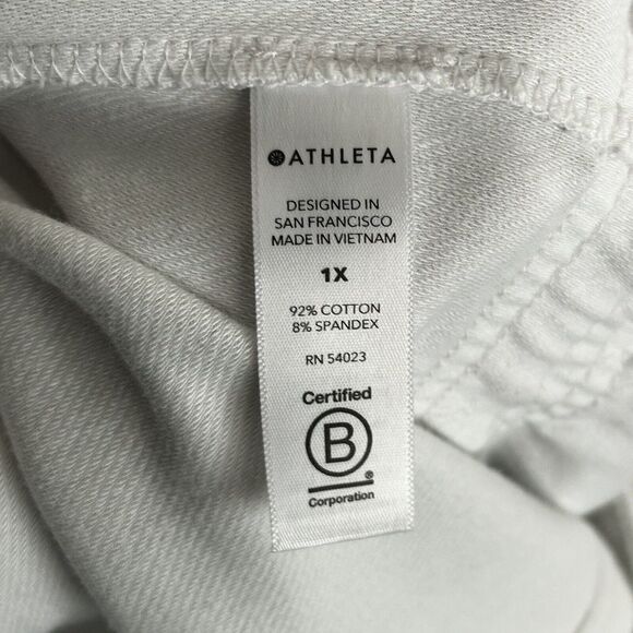 Athleta Farallon Printed Romper size 1X Plus Spliced Magic Veil Grey #981043 - Picture 6 of 7